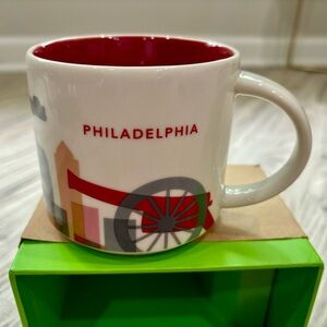 Starbucks “You are Here” 2012 Philadelphia Mug. 14 Oz. Box Included.